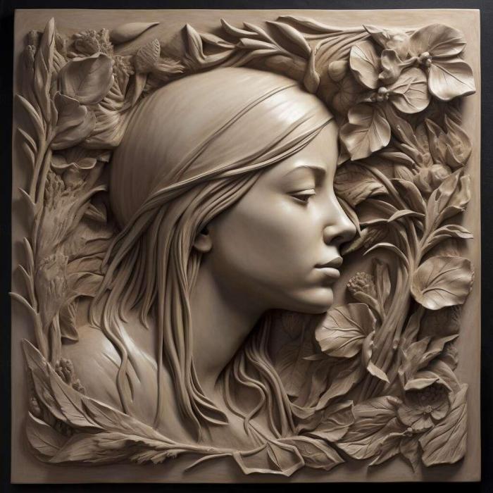 نموذج ثلاثي الأبعاد لآلة CNC 3D Art 